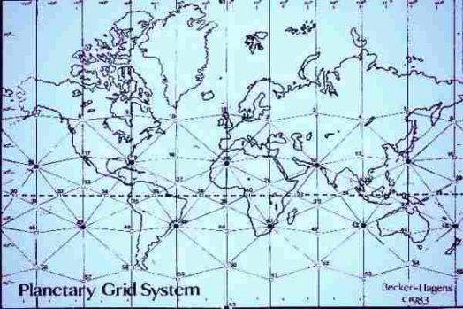 World Grid Ley Lines Map — Sacred Geometry Vibrational Energy