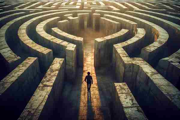 The Mystical Labyrinth- Pattern and Doorway to Transformation