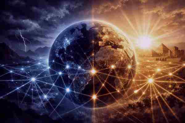 Dark Energy and Light Energy Ley Lines Earth Grid Network