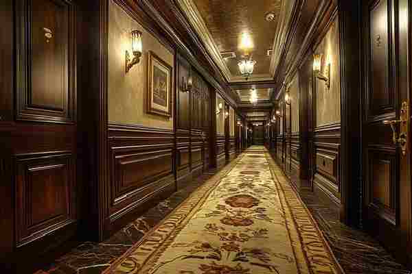What is Living in the Hallway of a Mansion Instead of in the Rooms