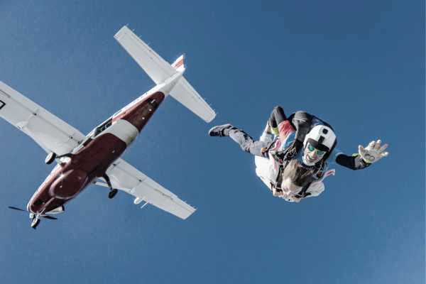 The Skydiving Analogy Preparing for Transformation